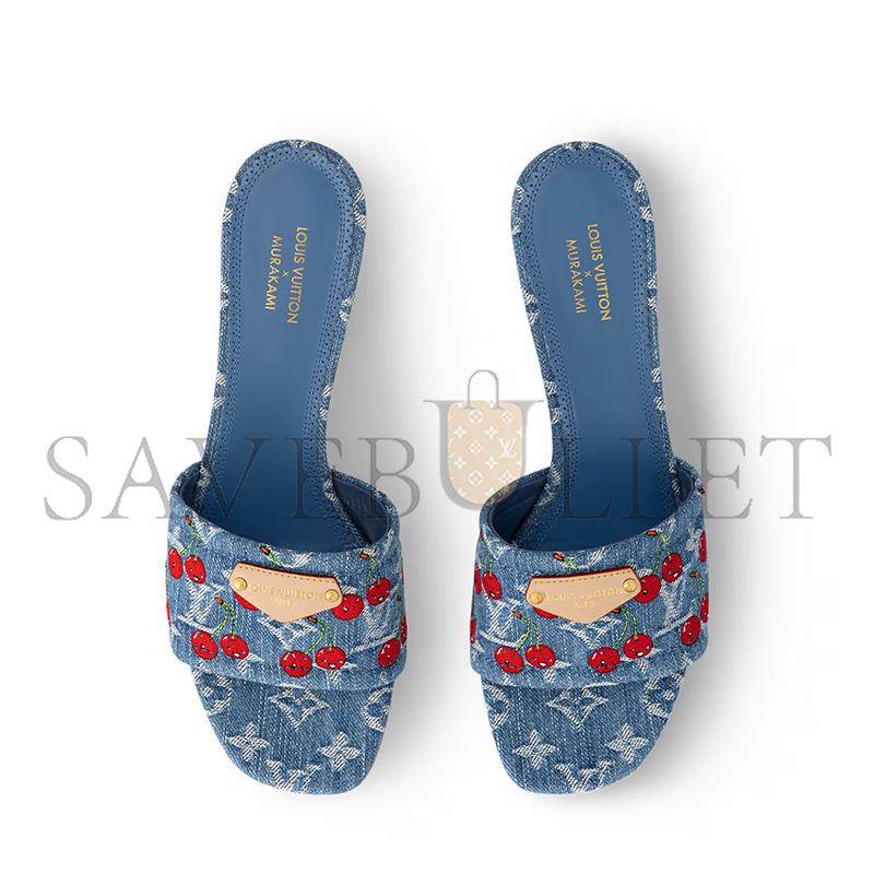LOUIS VUITTON MURAKAMI LV X TM LILY MULE 1AHLTT LOUIS VUITTON MURAKAMI LV X TM LILY MULE 1AHLTT